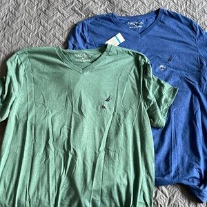 Nautica short sleeve vneck t shirt